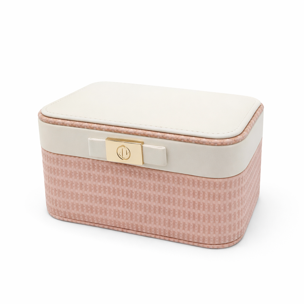 جعبه جواهرات مدل دو رنگ کد M099