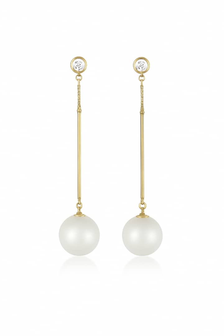 گوشواره کلاسیک آویز توپی یک ۱۷۰۵