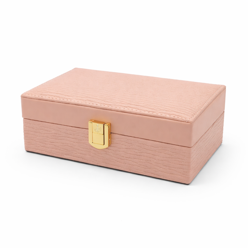 جعبه جواهرات چرمی لوکس کد F116