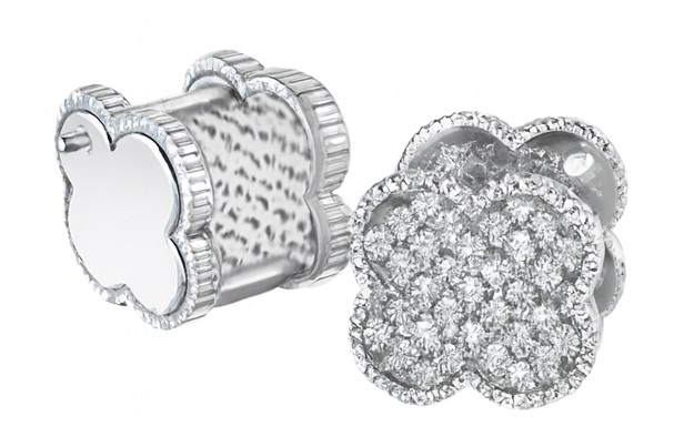 گوشواره ون کلیف نگین دار برند سی ام 9104