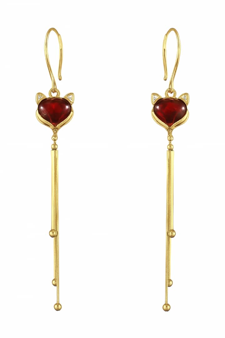 گوشواره فانتزی طرح روباه ۰۶۱