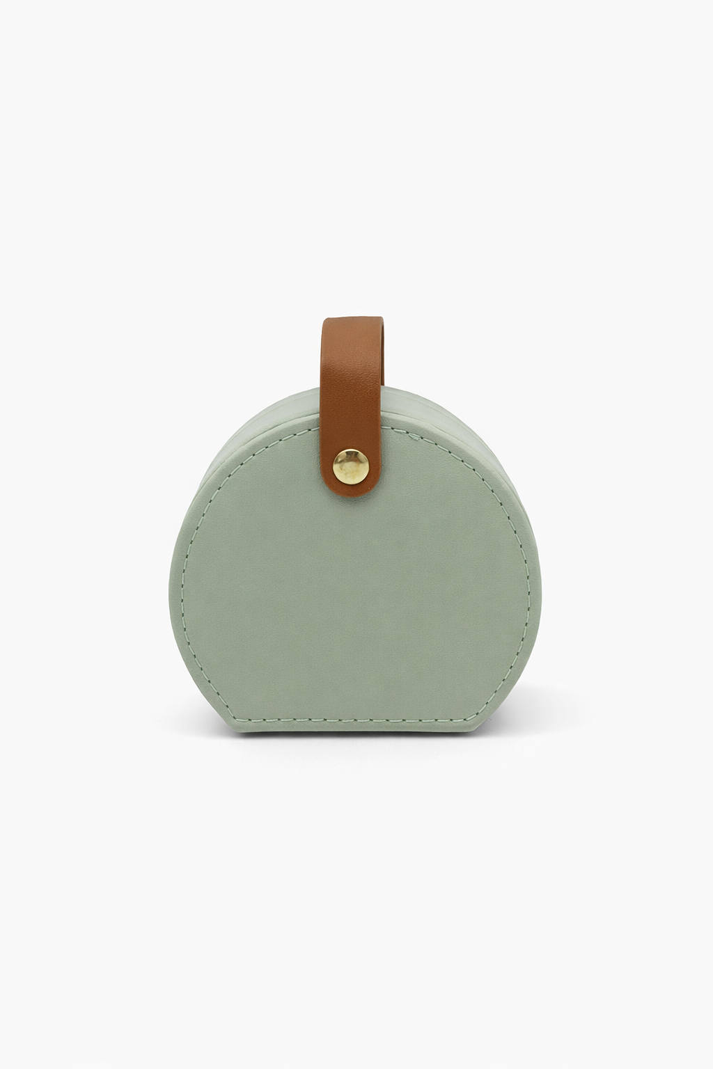 جعبه جواهرات مدل نیم دایره کد A645 - سبز