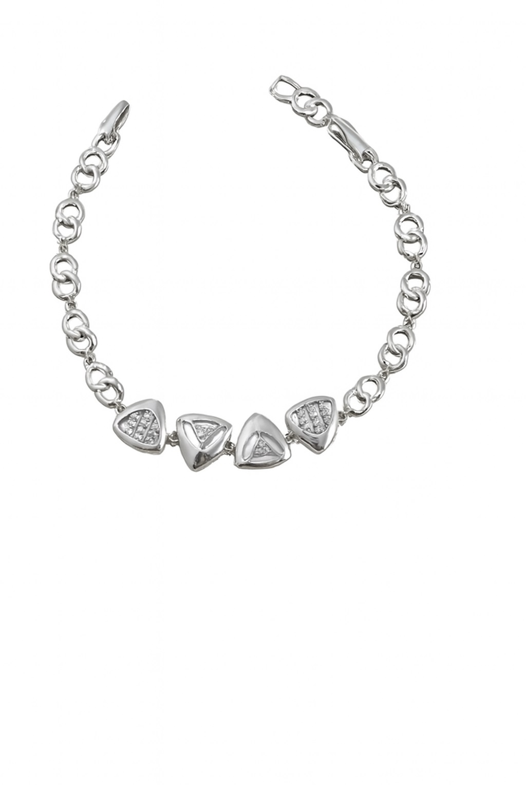 دستبند زنانه ژوپینگ طرح هندسی 9270 - مدل 1