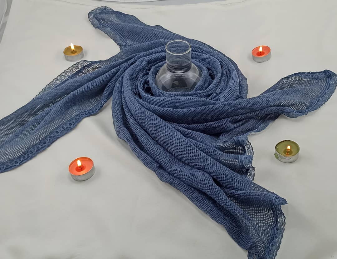 شال دور گیپور مدل حصیری  14 - مدل 1