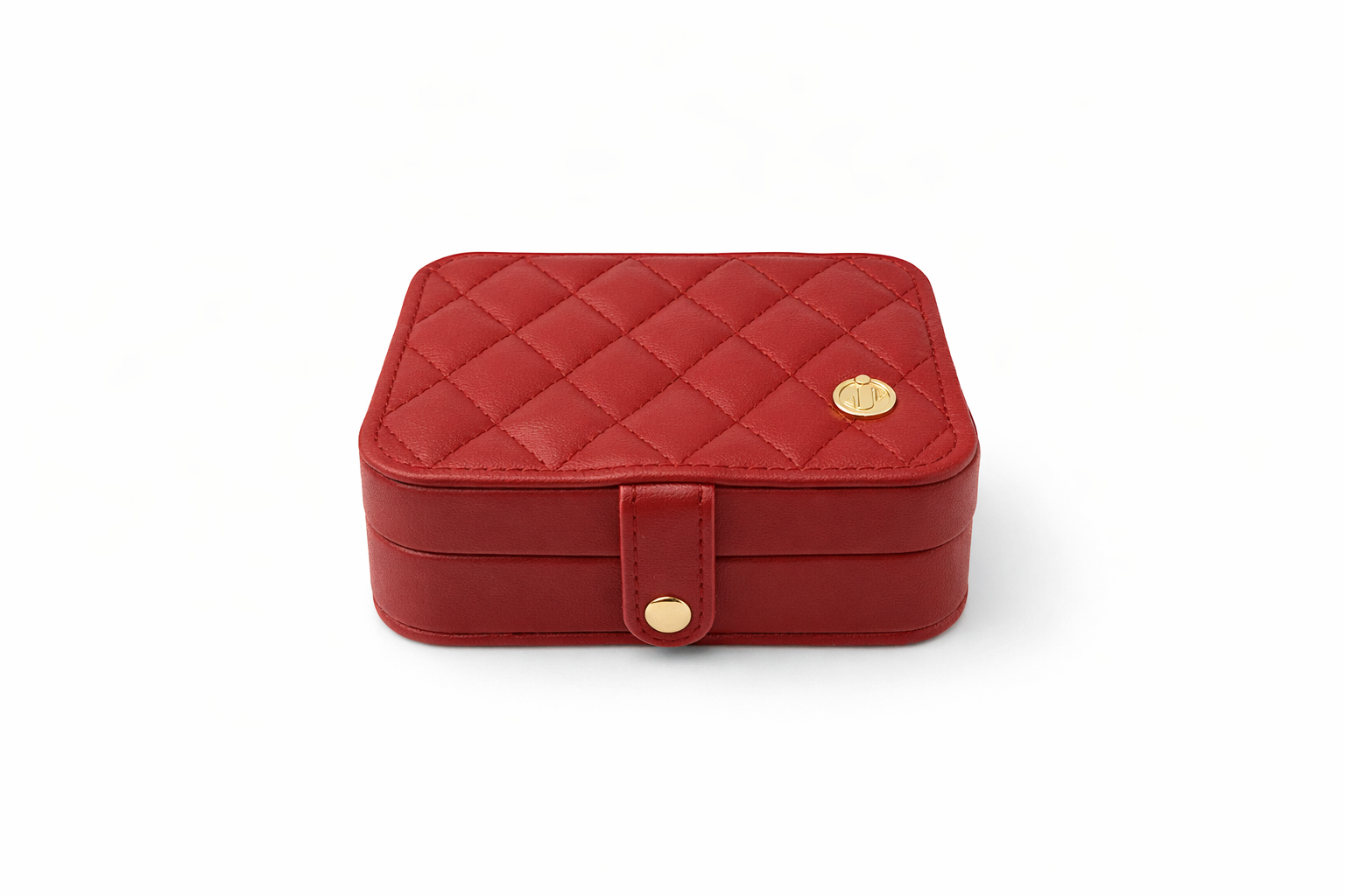 جعبه جواهرات مسافرتی زنانه مدل  کد A627 - سفید - تصویر 3