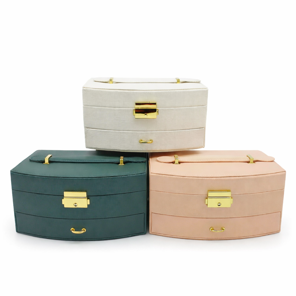 جعبه جواهرات مدل کد A622 - سفید - تصویر 4