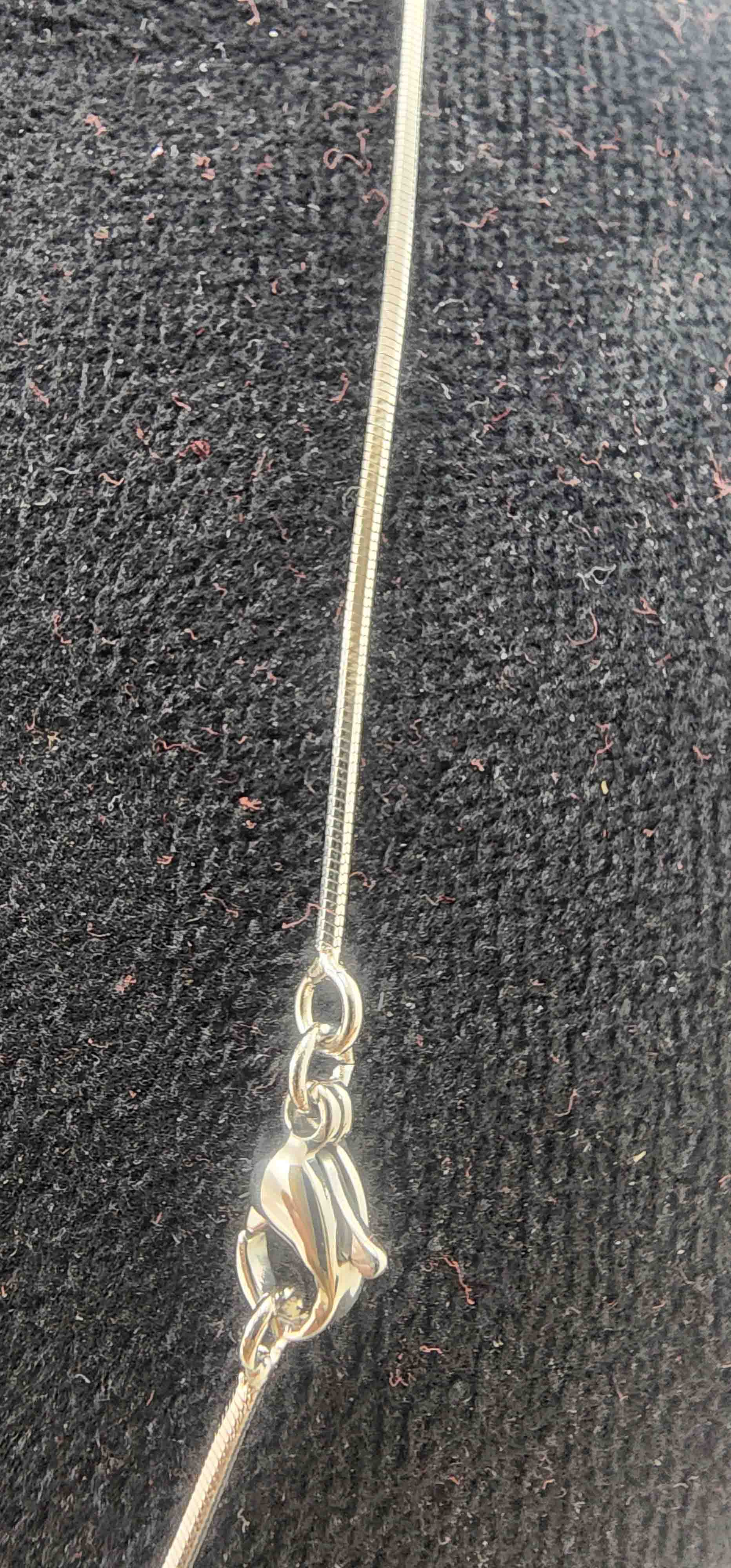 زنجیر زنانه ژوپینگ ونیزی نقره ای نازک x4503 - مدل 1 - تصویر 2