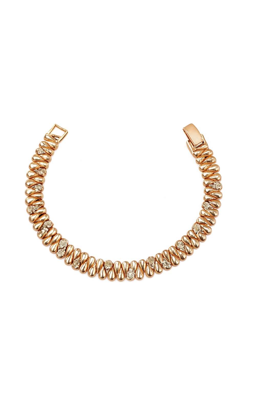 دستبند زنانه اسپرت نگین دار ژوپینگ 9781 - مدل 1 - تصویر 1